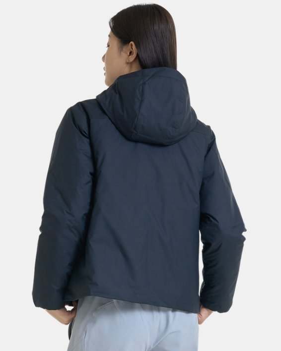 여성 ColdGear® Infrared 라이트웨이트 다운 재킷 in Black image number 1